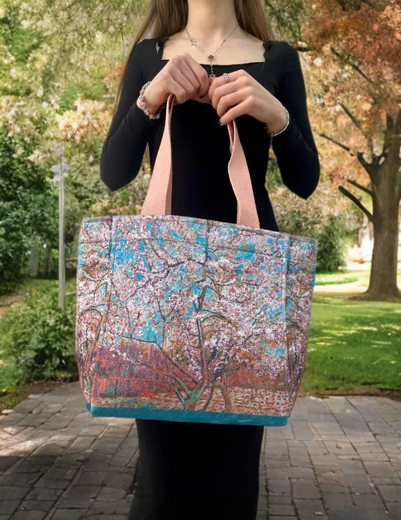 Van Gogh Bahar Dalları Model Kadın Çanta