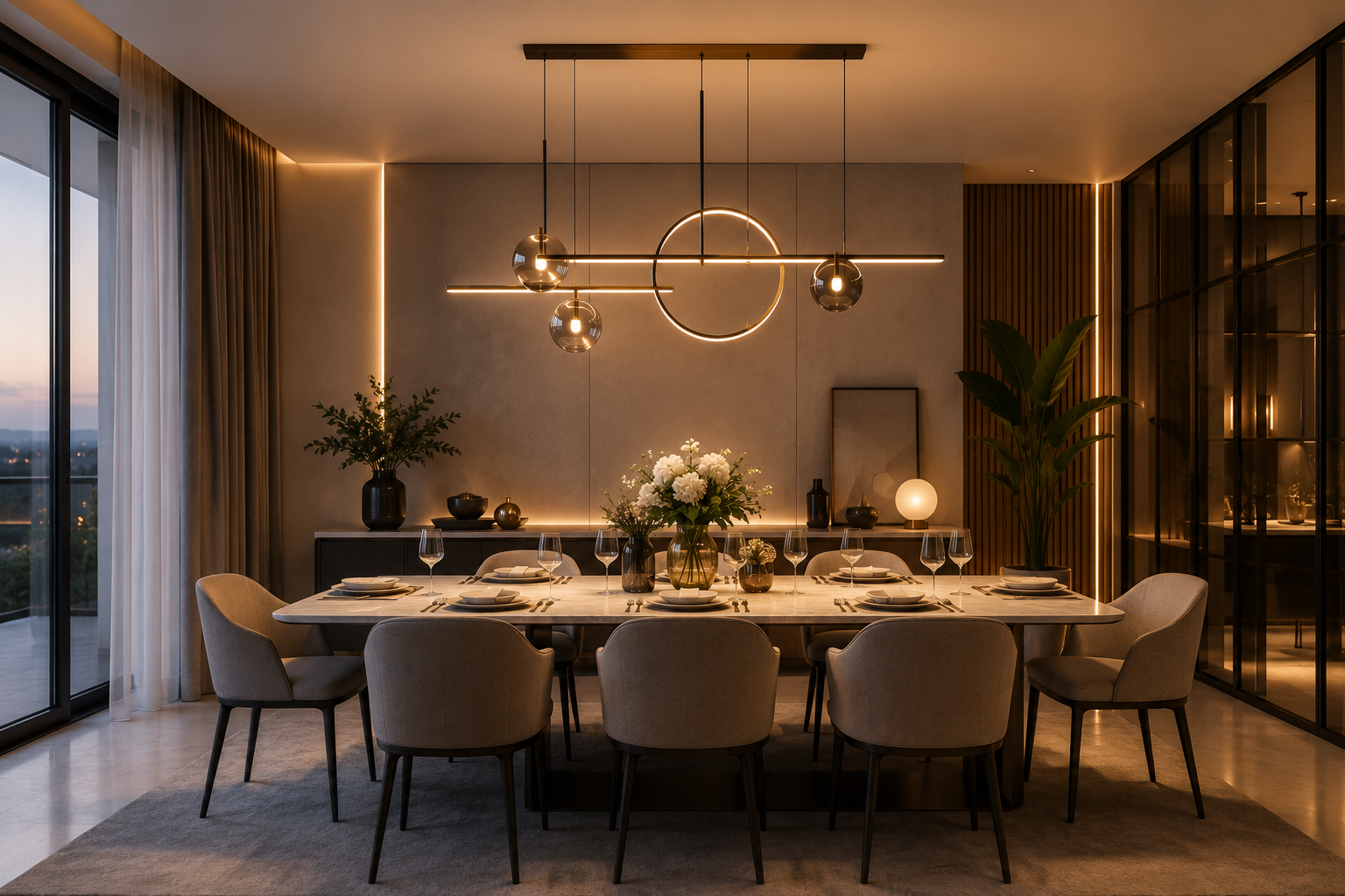 Arden Minimal LED Avize