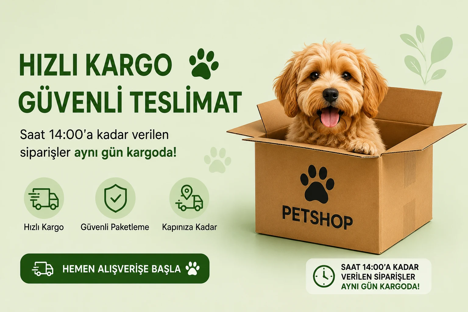 Hızlı teslimat