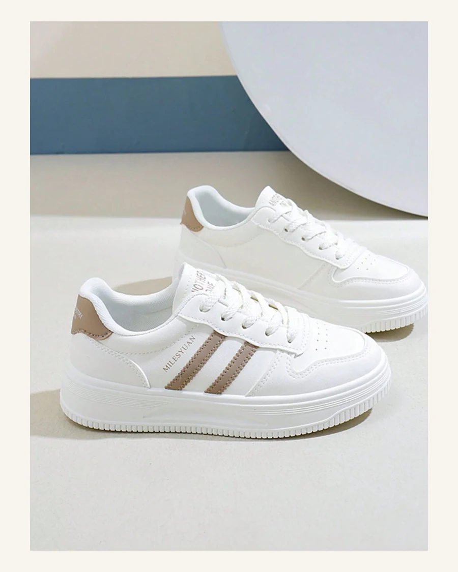 Nova Beyaz Platform Sneaker