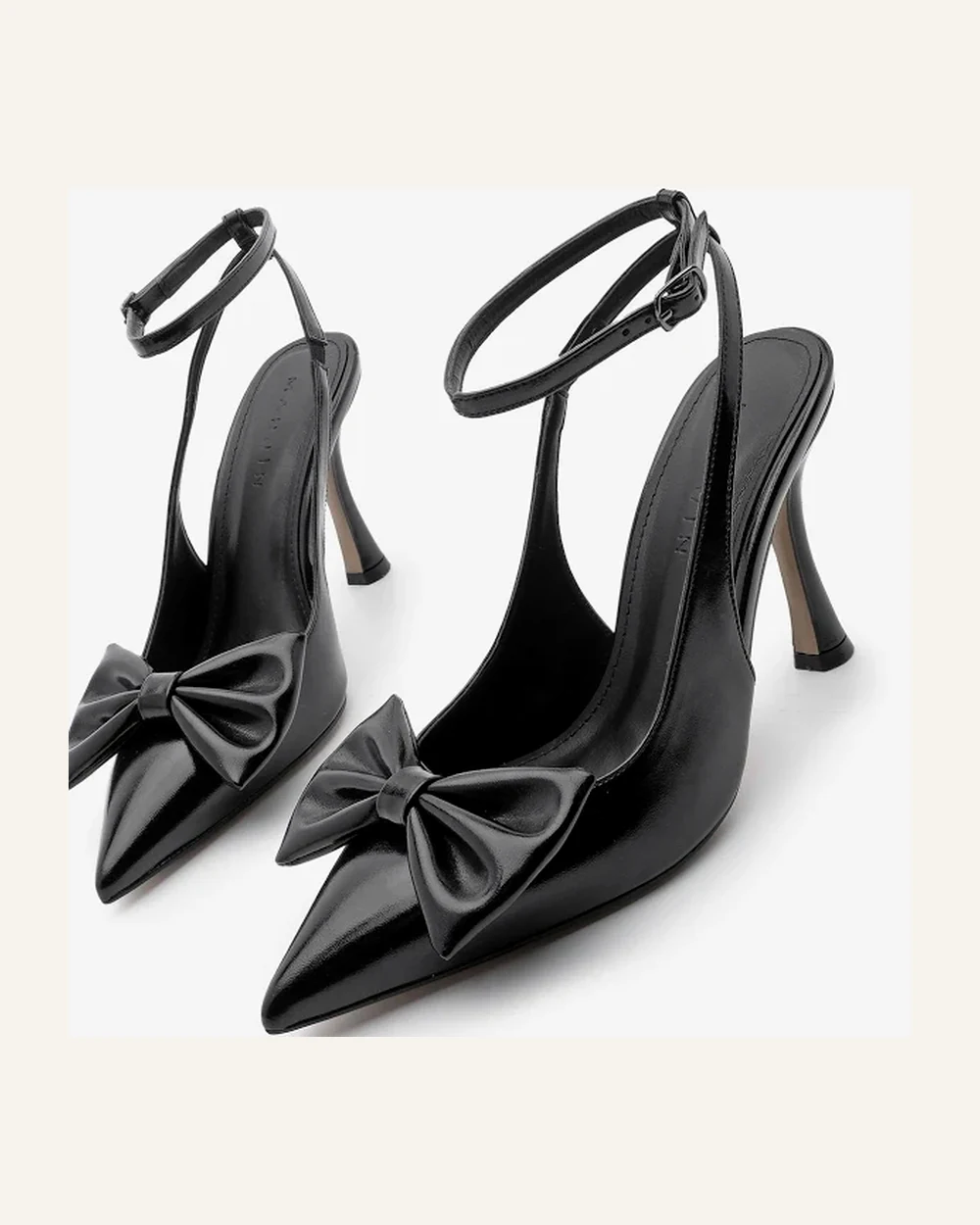 Noir Fiyonk Stiletto