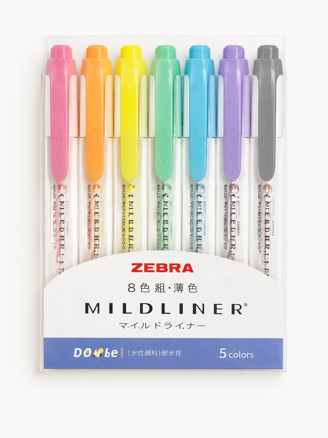 Zebra Mildliner Pastel Set