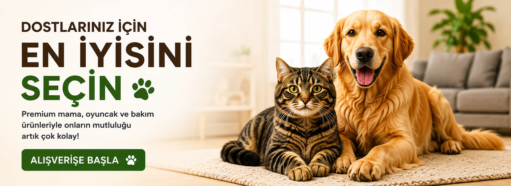 VETORA profesyonel petshop tema önizlemesi